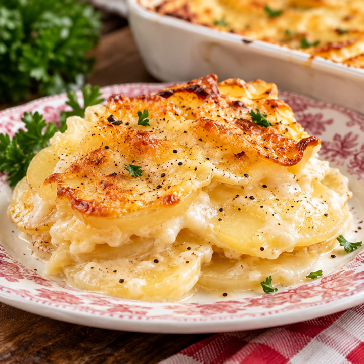 Old-Fashioned Creamy Scalloped Potatoes