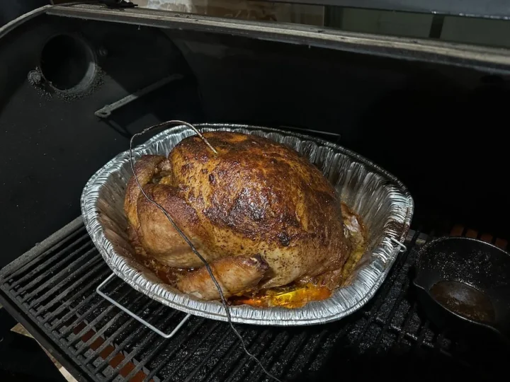 turkey on the smoker