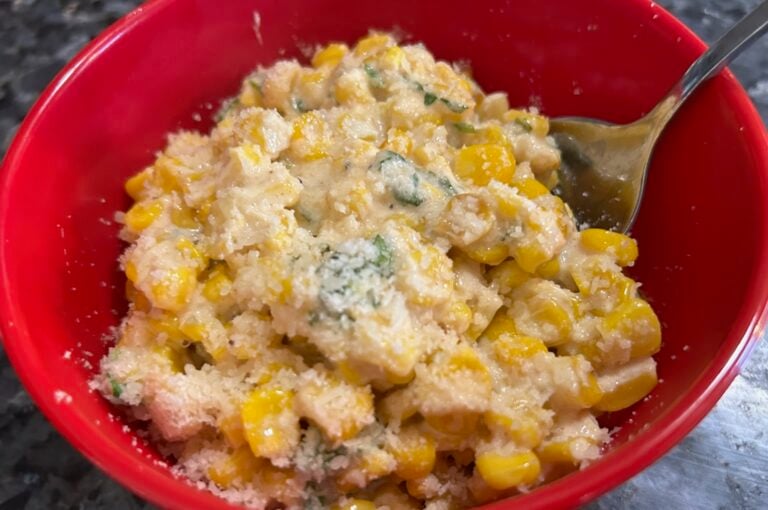 Easy Mexican Street Corn Skillet (No Cotija Needed!)