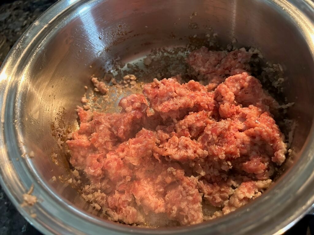 ground sausage