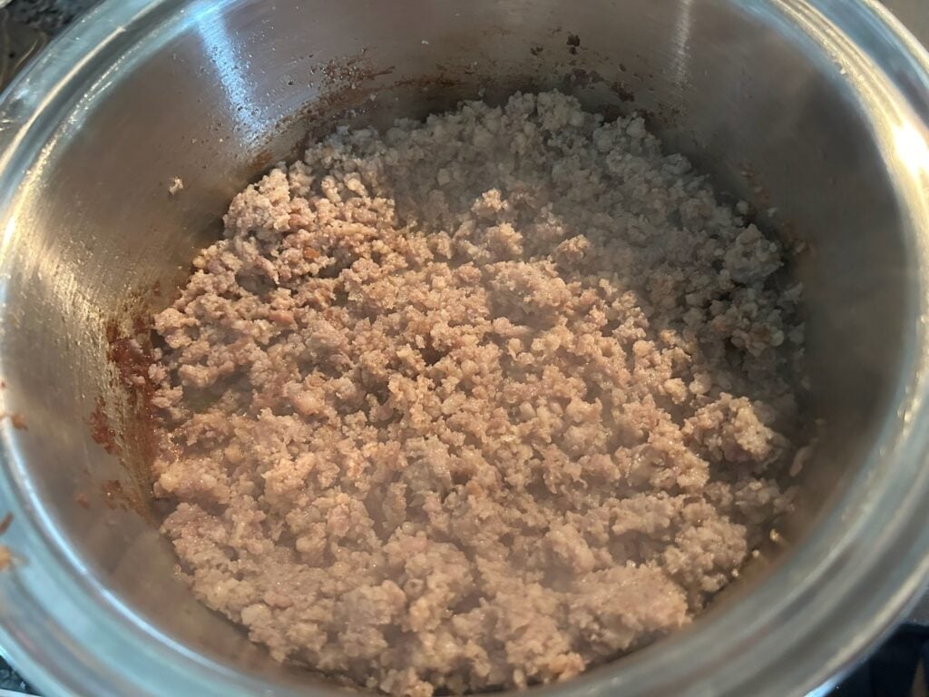 ground sausage