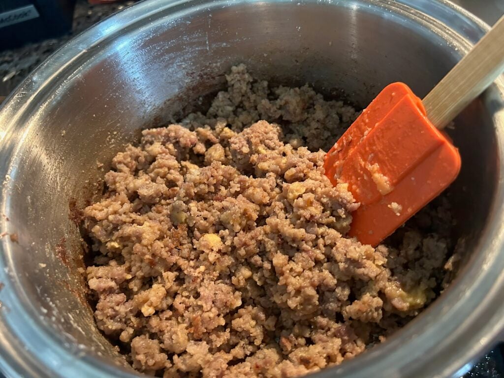 ground sausage