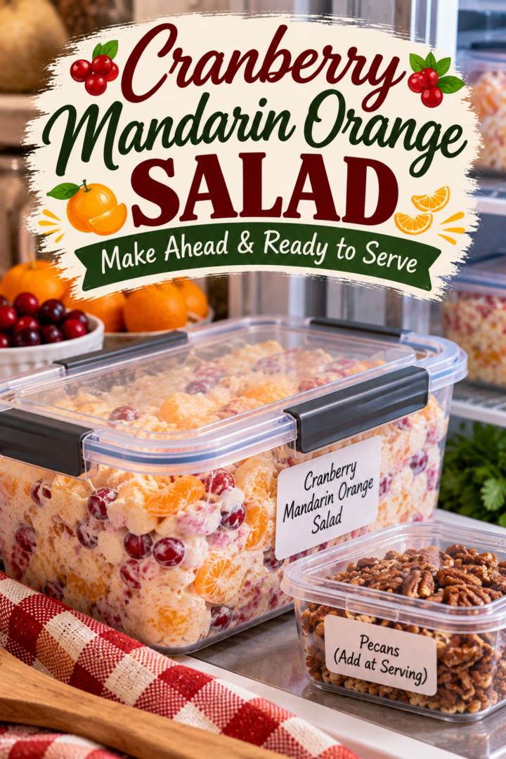 cranberry mandarin orange salad
