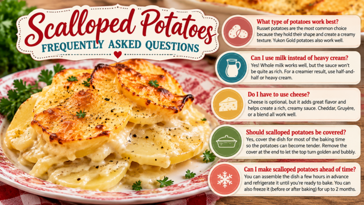 FAQ scalloped potatoes