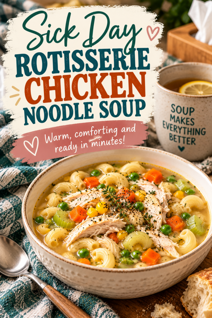 Chicken soup - perfect for cold weather and sick days