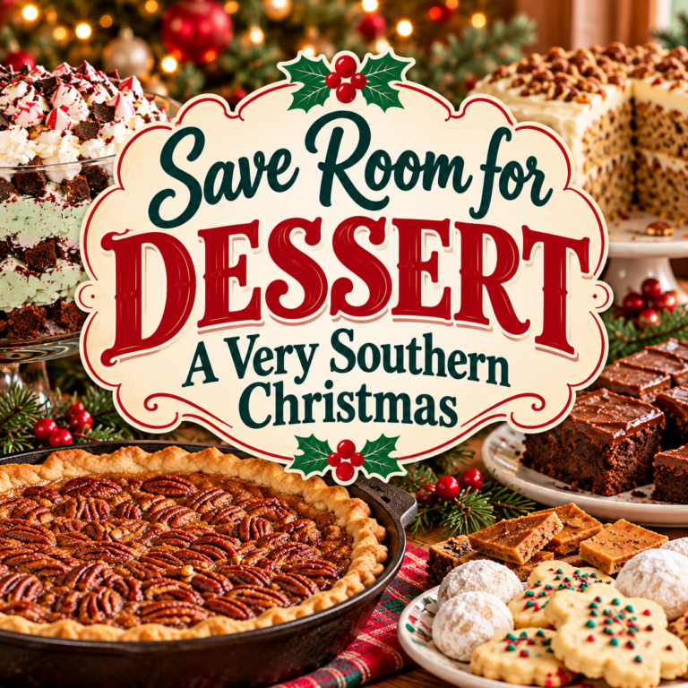 Save Room for Dessert: A Very Southern Christmas